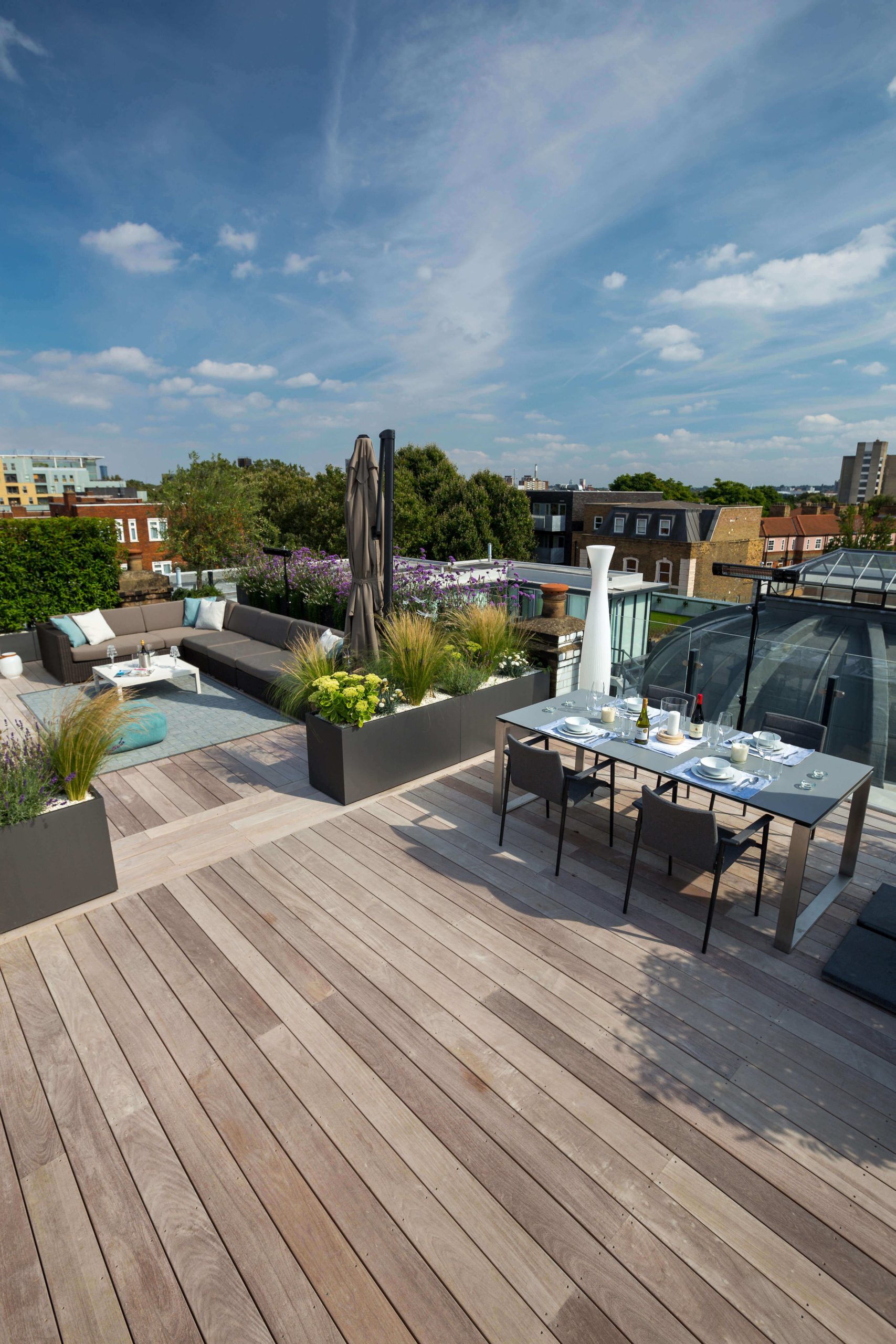 Roof Terrace Garden Builders Weybridge KT13